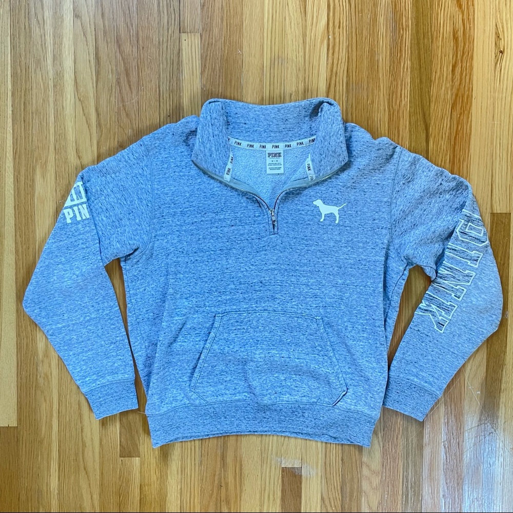 PINK Quarter Zip Sweatshirt